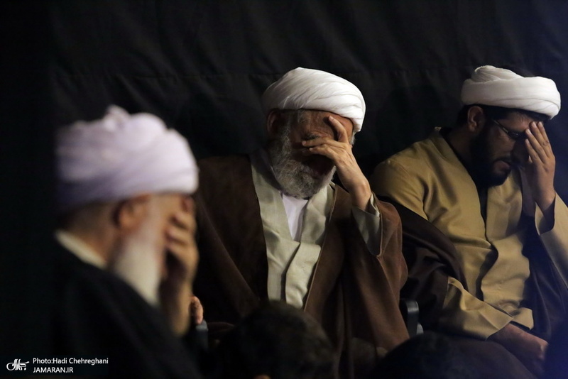 مراسم عزاداری شهادت امام رضا(ع) در بیوت مراجع عظام تقلید
