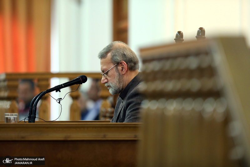 نشست رسانه ای علی لاریجانی رئیس مجلس شورای اسلامی