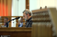 نشست رسانه ای علی لاریجانی رئیس مجلس شورای اسلامی