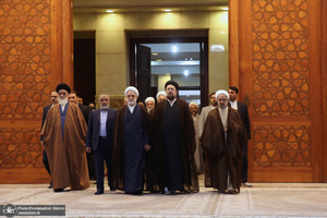 مراسم تجدید میثاق قوه‌ قضائیه با آرمان‌های امام خمینی(س) در حرم امام،