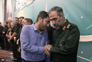 مراسم چهلمین روز شهادت سپهبد حسین سلامی