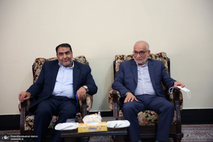 مراسم چهلمین روز ارتحال سید محمود دعایی در حرم مطهر امام خمینی