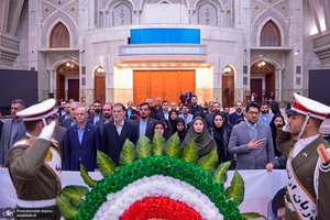 تجدید میثاق رئیس و کارکنان سازمان ملی استاندارد ایران با آرمان‌های امام خمینی (س)