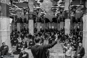 مراسم عزاداری دهه اول ماه محرم در مسجد اعظم قم