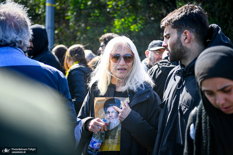  تصاویر اختصاصی جماران از متن و حاشیه مراسم تشییع شهیدان سید حسن نصرالله و سید هاشم صفی الدین -2