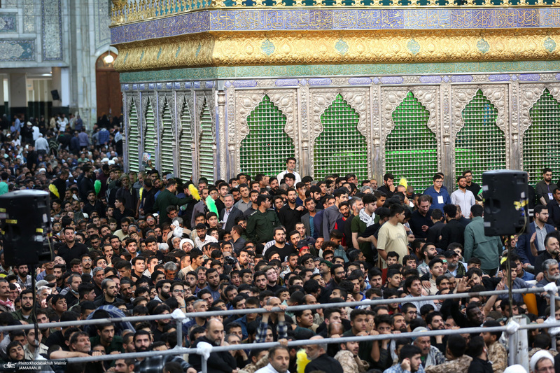 حضور شخصیت‌های سیاسی و مسئولان کشوری و لشکری در مراسم سالگرد ارتحال حضرت امام خمینی (س) -3