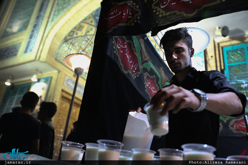 مراسم احیای شب بیست و یکم ماه مبارک رمضان در موسسه انصار الحسین(ع)