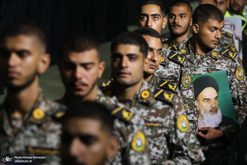 مراسم چهلمين روز شهادت شهداى اقتدار ايران