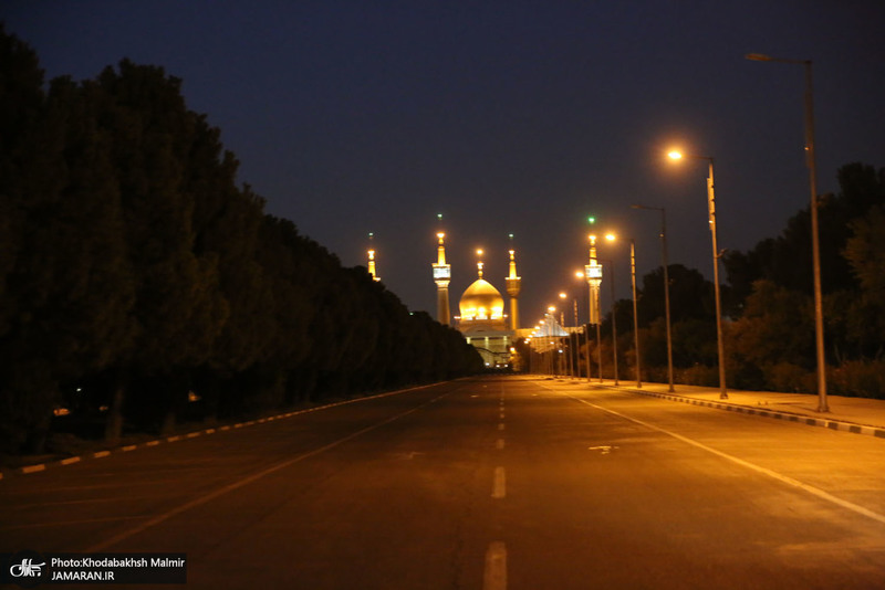 عزاداری شب شام غریبان حسینی(ع) در حرم مطهر امام خمینی (س)