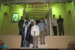 بازدید دکتر سعید جلیلی از بیت و زادگاه امام در خمین‎