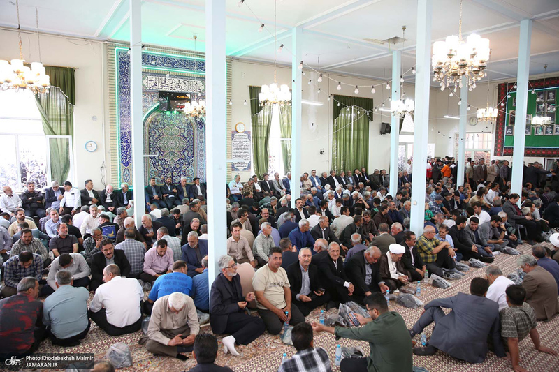 حضور سید حسن خمینی در روستای خیارج استان قزوین -3
