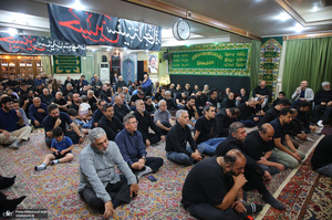 مراسم عزاداری شب تاسوعای حسینی در دارالزهرا (س)