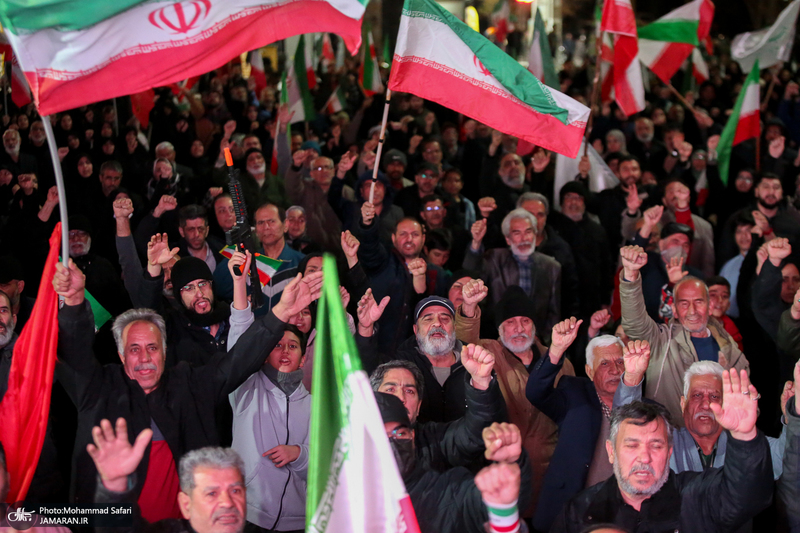 تجمع و راهپیمایی خودرویی در پرند