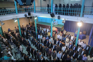 تجدید میثاق وزیر و کارکنان وزارت ارتباطات و فناوری اطلاعات با آرمان های امام خمینی(س)