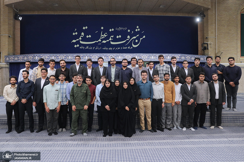 دیدار قهرمانان و مدال‌آوران ورزشی و المپیادهای علمی جهانی با رهبر معظم انقلاب