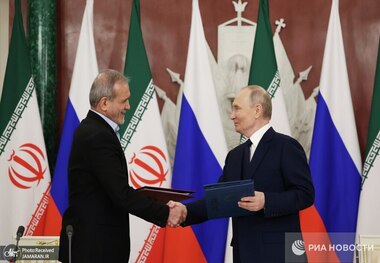 پوتین معاهده مشارکت راهبردی با ایران را امضا کرد