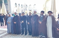 مراسم بزرگداشت مرحوم آیت‌الله العظمی محفوظی در حرم مطهر رضوی (3)