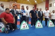 خوزستان قهرمان مسابقات وزنه‌برداری معلولان کشور شد
