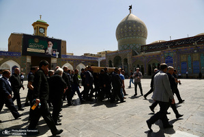 مراسم تشییع برادر آیت الله هاشمی رفسنجانی