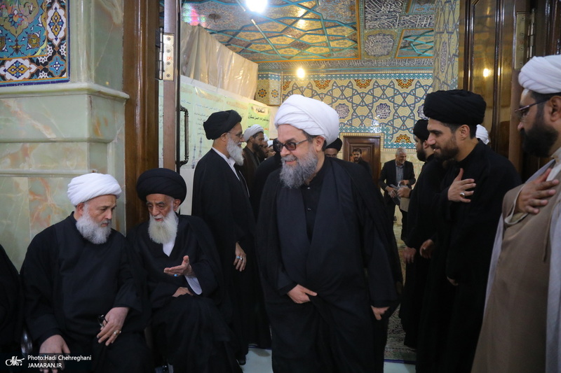 مراسم تشییع آیت الله صلواتی (ره) در قم