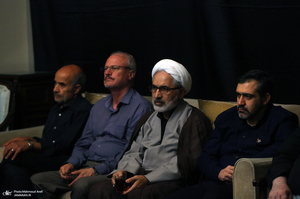 عزاداری شب عاشورا در منزل صادق خرازی