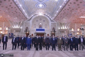 تجدید میثاق مدیران و کارکنان بانک صادرات با آرمان های امام(س)