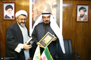 دیدار مزروق فالح الحبینی، رئیس گروه دوستی پارلمانی کویت و ایران با علی کمساری