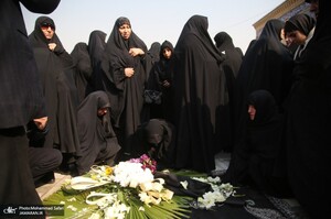 مراسم تشییع و خاکسپاری پدر دکتر جوادی یگانه