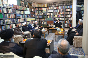 دیدار دست اندرکاران هفته فرهنگی بر استان آفتاب با سید حسن خمینی