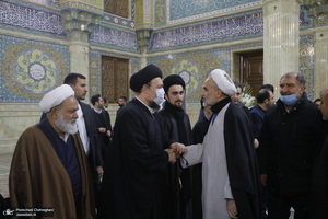 مراسم بزرگداشت آیت الله موسوی بجنوردی (ره) در قم - 1