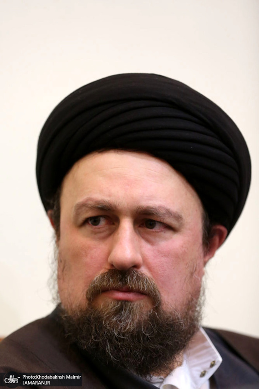 دیدار وزیر ، معاونان و کارکنان وزارت صمت با سید حسن خمینی