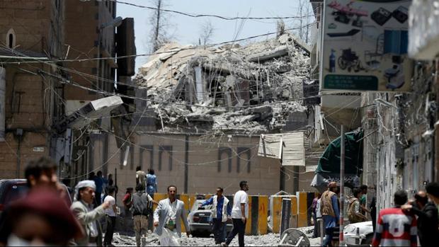 سازمان ملل: در حمله هوایی عربستان به دفتر ریاست جمهوری  یمن شماری کودک کشته شدند