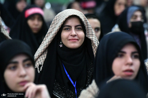 گردهمایی دانشجویان و طلاب بسیجی در حرم مطهر امام خمینی (س)