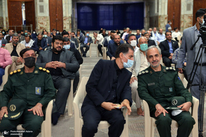 تجدید میثاق بسیجیان ادارات و وزارتخانه های استان تهران با آرمان های امام خمینی (س)