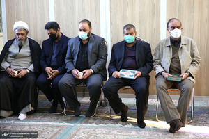 مراسم ختم مرحوم حاج محمد کمساری در قم -1