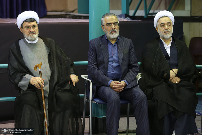 مراسم تشییع آیت الله حسن صانعی (ره) از حسینیه جماران - 2