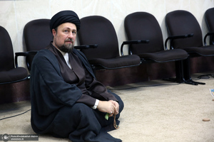 دیدار نوروزی سید حسن خمینی با کارکنان موسسه تنظیم و نشر آثار امام خمینی (س)