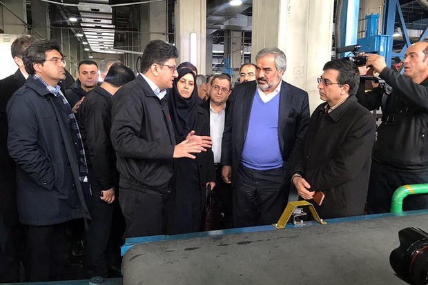 خط تولید تایر سبز در کارخانه لاستیک کردستان افتتاح شد