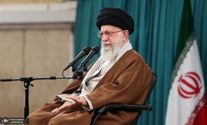 دیدار جمعی از خانواده‌های اعضای سپاه پاسدران با رهبر معظم انقلاب