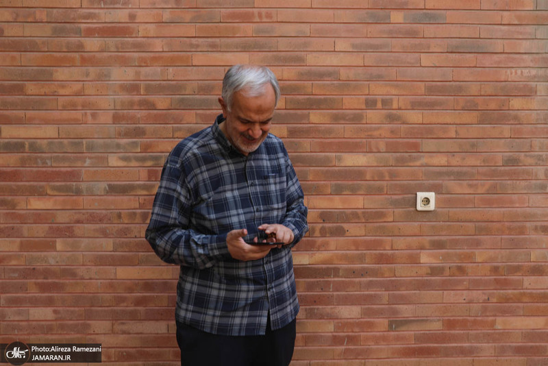 بازدید احمد مسجد جامعی از پایگاه خبری جماران