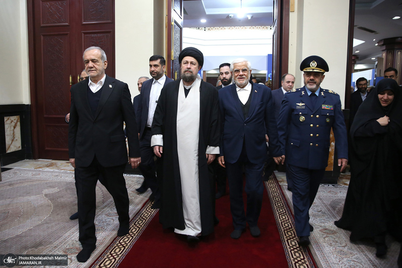 تجدید میثاق اعضای هیئت دولت با آرمان های امام خمینی (س) -1