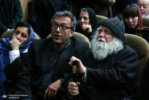 مراسم بزرگداشت پوران شریعت رضوی در کانون توحید