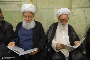 مراسم دومین سالگرد ارتحال آیت الله العظمی محفوظی (ره) در قم