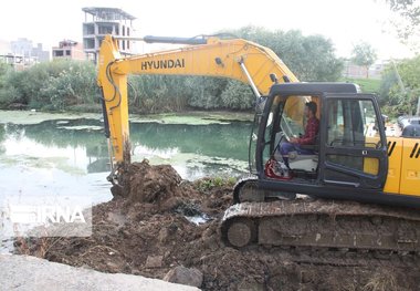 حدود ۳۶ کیلومتر رودخانه خراسان شمالی لایروبی و بازگشایی شد