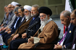  دیدار شرکت‌کنندگان در سیزدهمین کنفرانس اتحادیه بین‌المجالس سازمان همکاری اسلامی با رهبر معظم انقلاب