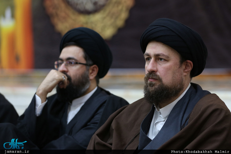 مراسم عزاداری شب شهادت حضرت زهرا(س) در حرم امام خمینی (س)