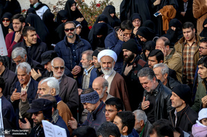 راهپیمایی مردم تهران در محکومیت ترور سردار قاسم سلیمانی