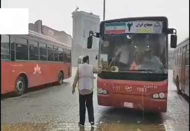 بارش باران شدید در مکه مکرمه در روزهای بازگشت حجاج