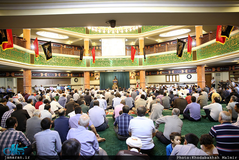 نماز عید فطر در حسینیه شماره 2 جماران 