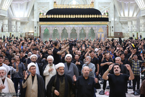 مراسم عزاداری شب عاشورای حسینی (ع) در حرم امام خمینی (س) 2